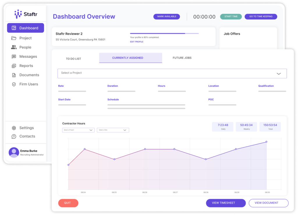 staftr-early-access-preview-mockup